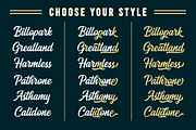Arthein - Bold Script, a Script Font by Sibelumpagi Studio (Thumbnail 4 of 15)