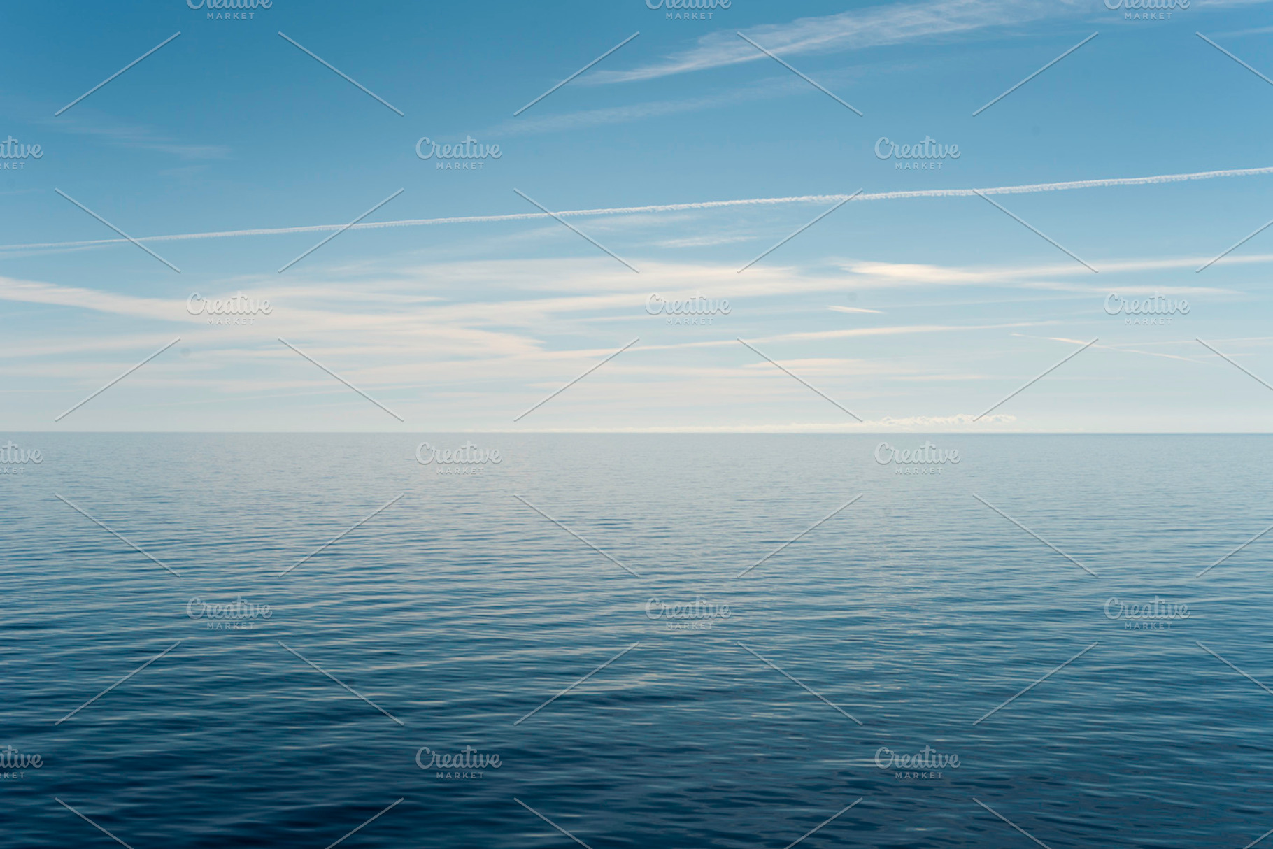 Horizon Featuring Horizon Sea And Water