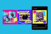 Antidesign Fashion Sale Instagram Pa, a Social Media Template by graphicook (Thumbnail 3 of 6)