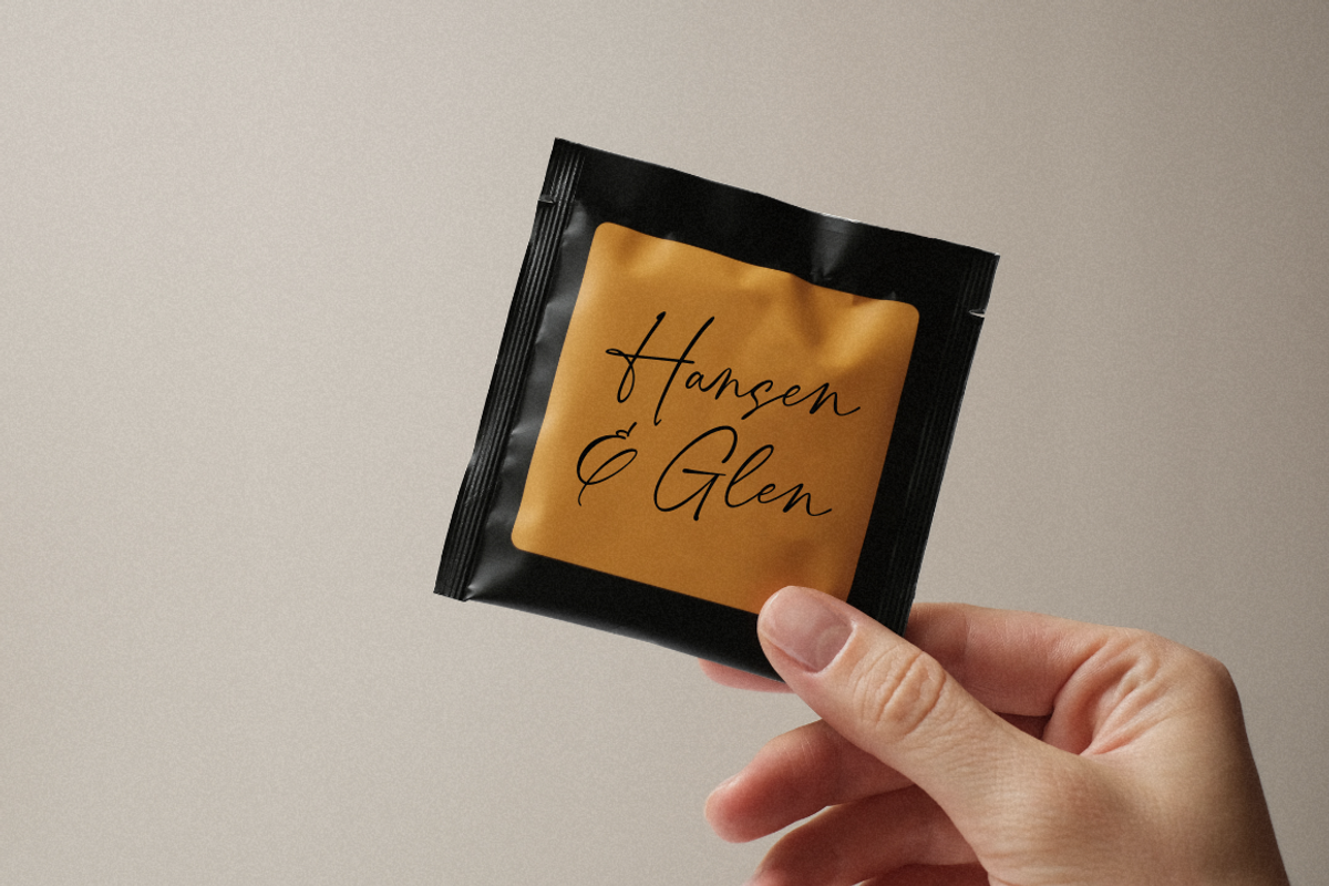 Hamiston - Signature Font, a Script Font by Sronstudio (Photo 15 of 19)