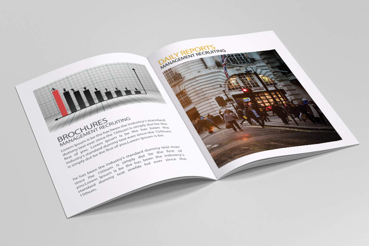 Business Catalogue Brochure 16 Pages, a Brochure Template by Psd Templates (Photo 8 of 9)