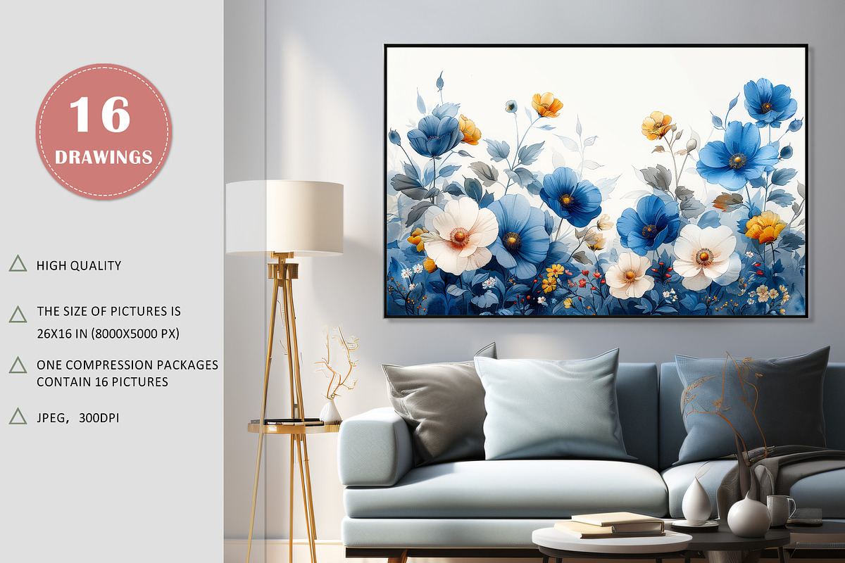 Modern minimalist wallpaper, a Wallpaper Graphic by DamonYang's shop (Photo 2 of 7)