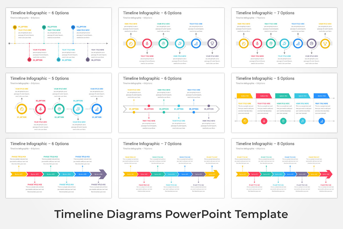Timeline Infographics PowerPoint, a Presentation Template by GraphicStan (Photo 10 of 19)