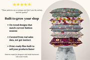 Twilight Herbarium Pressed Florals, a Pattern Graphic by Ninterints (Thumbnail 5 of 17)