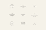 Heaven Minimal Logo Kit Ai Eps Psd, a Branding & Logo Template by Feel This (Thumbnail 9 of 15)