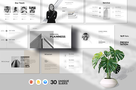 Minimal Presentation Template