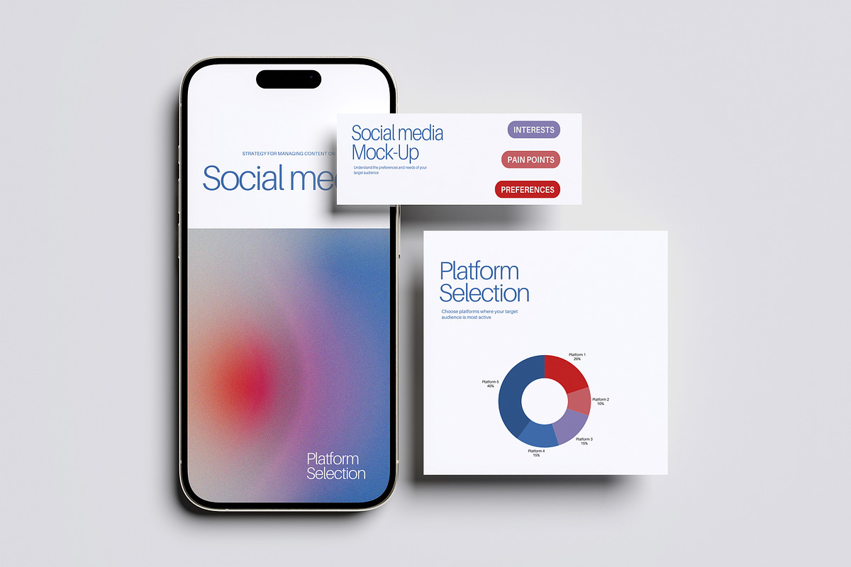 Social Media Mockup, a Social Media Template by graphicstory (Photo 1 of 9)