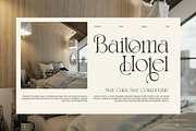 Bandito Elegant Contrast Serif Font, a Serif Font by Graphicxell (Thumbnail 3 of 8)