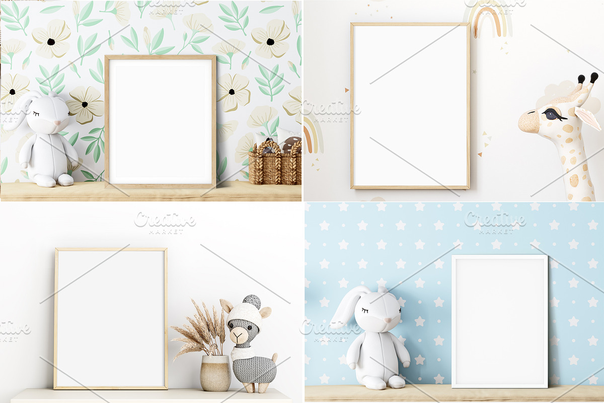Kids Room Mockups - 51, a Print Template by Mockup Shop (Photo 2 of 6)