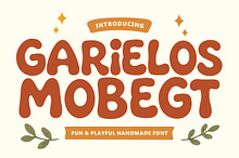 Garielos Mobegt Fun Playful Font