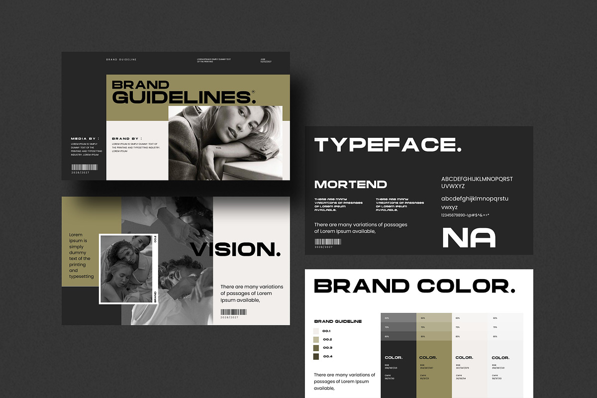Brand Guidelines Template preview 2