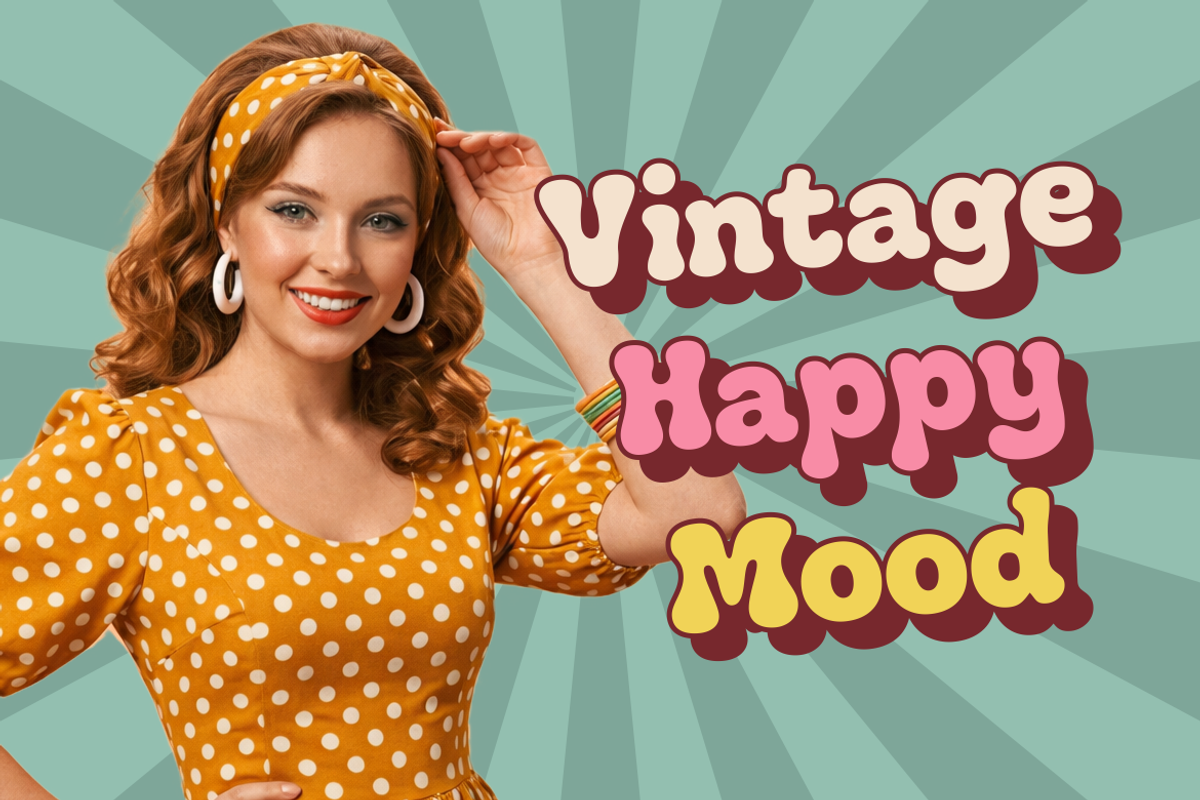 Varago Retro 70's Bubble Font, a Sans Serif Font by Vadovastd (Photo 6 of 9)