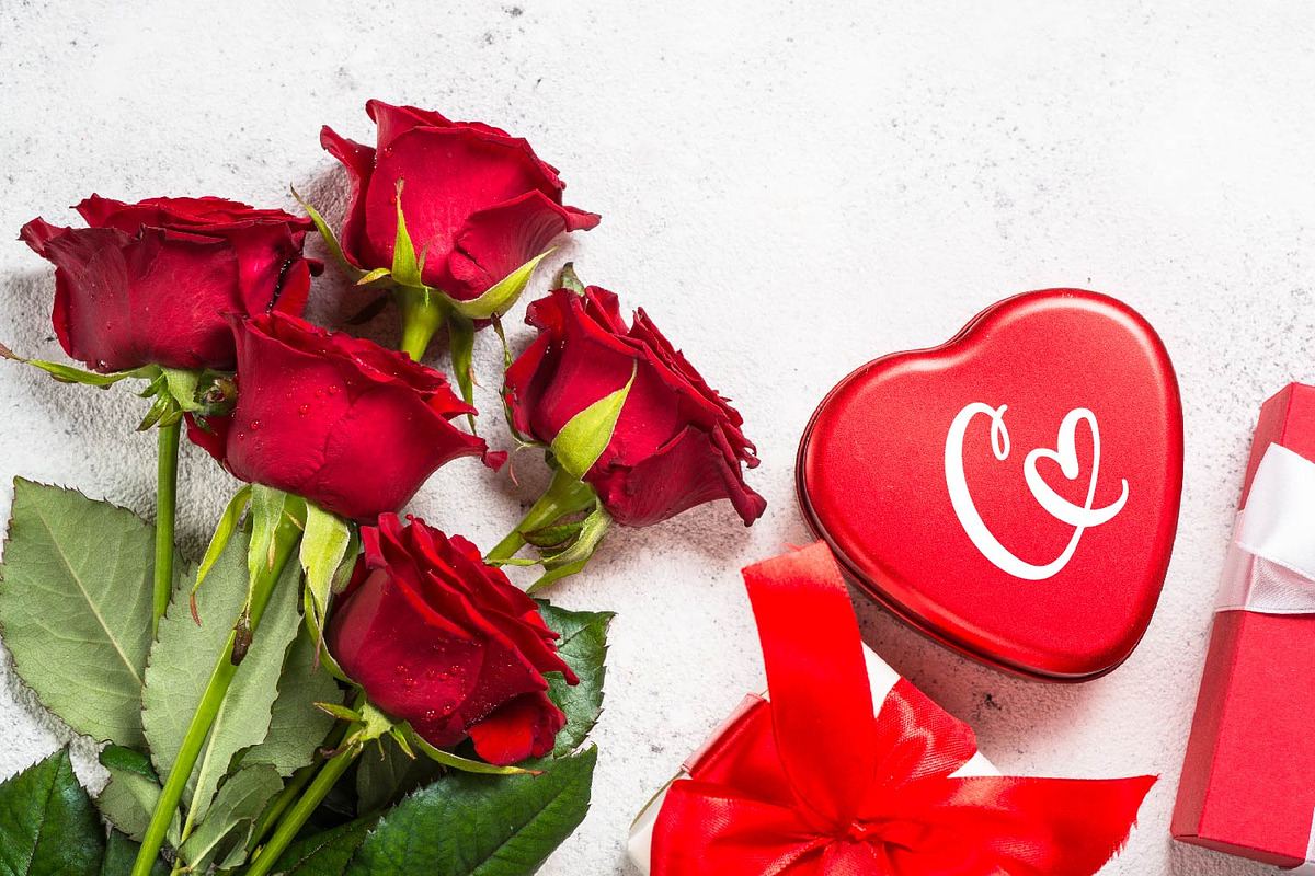 Heart Monogram Font - Hand Lettered preview 8