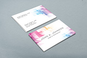 Geometric Business Card Template, a Business Card Template by lissius (Thumbnail 5 of 6)