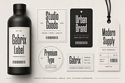 Gabrix – Modern Display Font, a Slab Serif Font by Wow Magic (Thumbnail 2 of 4)
