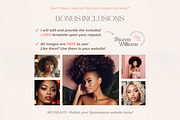 Beauty Salon Squarespace Site, a Squarespace Template by vectorocean (Thumbnail 9 of 11)