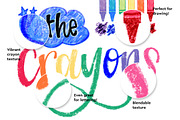 Crayon Procreate Brushes, a Brush Add-On by Hewitt Avenue (Thumbnail 2 of 6)