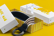 Rectangular Gift Box Mockup 02, a Packaging Mockup by Ktyellow (Thumbnail 3 of 3)