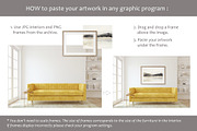 COLORFUL HOME Wall&Frame Mockup, a Poster Template by MyHomeMockups (Thumbnail 11 of 12)