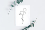 One Line Art Print, an Animal Illustration by Anastasiia_Dzhioeva (Thumbnail 6 of 7)