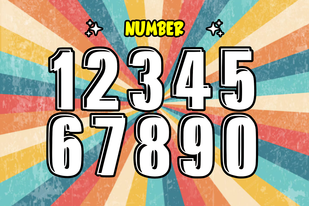 Simple Retro - Display Font, a Font by KiddoGlyphs Studio (Photo 5 of 5)
