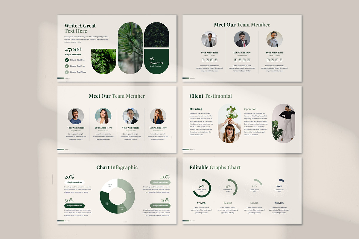 Verdant PowerPoint Presentation, a Presentation Template by zahidhossainalif (Photo 14 of 15)