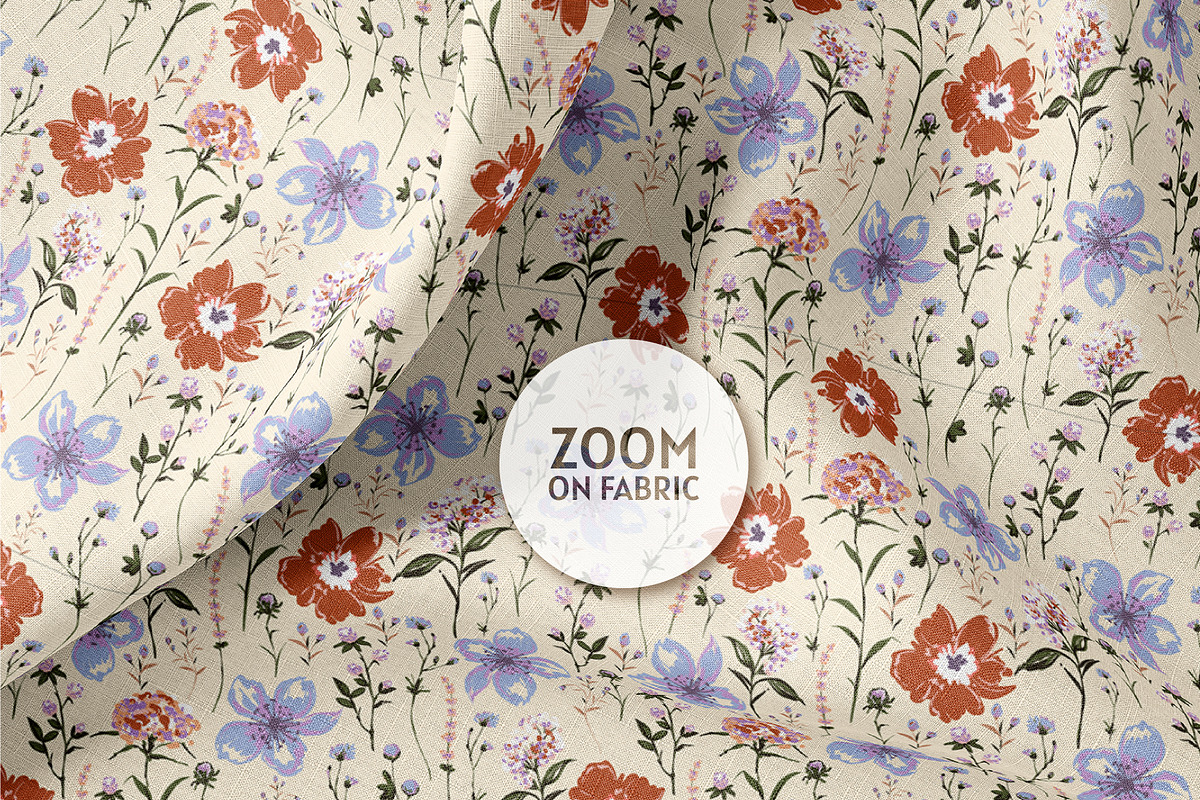 Spring Meadow, a Pattern Graphic by MSNTY STUDIOX