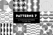 PATTERNS BUNDLE: 100 Geo Patterns, a Pattern Graphic by kloroform (Thumbnail 30 of 45)