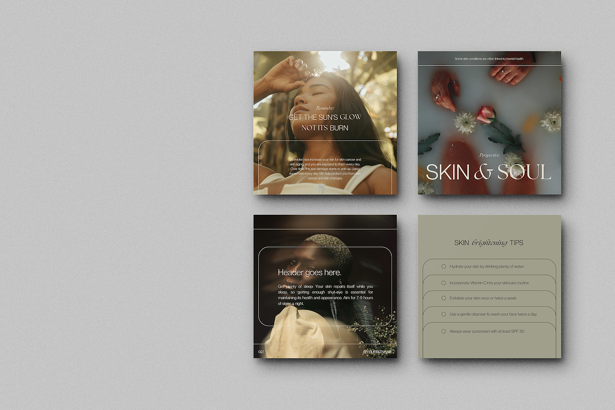 Luxury Social Media Templates, a Social Media Template by Brand & Bloom (Photo 9 of 9)