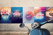Prismatics - Geometric Poster Series, a Poster Template by styleWish (Thumbnail 7 of 8)