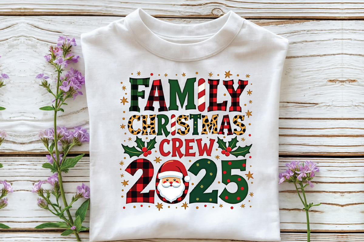 Family Christmas Crew 2025 Png, an Illustration by Libby Wishes (Photo 5 of 5)