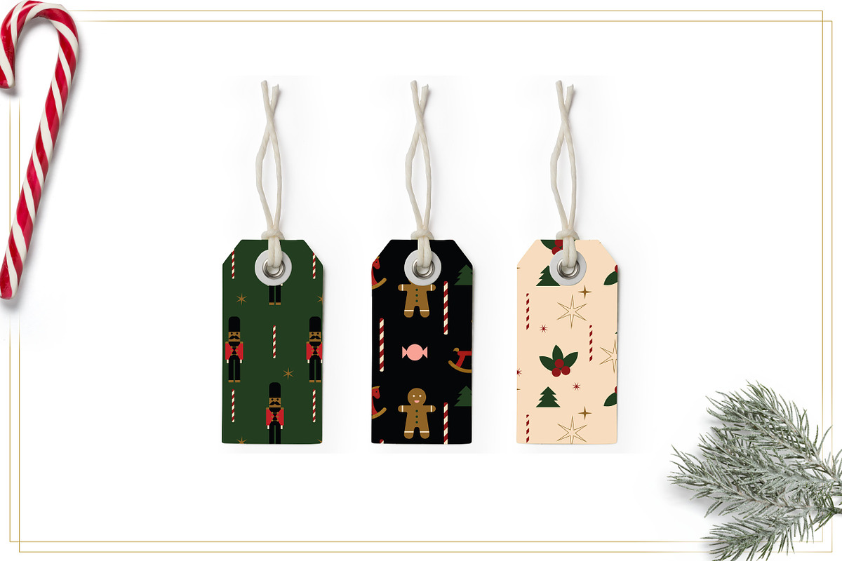 Abstract Christmas Set, an Illustration by All This Concept (Photo 9 of 10)