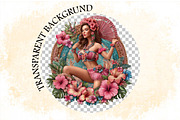 Summer Hawaii Clipart Bundle., an Illustration by SVGArt (Thumbnail 8 of 9)