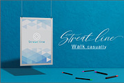 Streat line, a Script Font by mightype (Thumbnail 6 of 10)