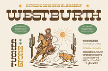 Westburth Western Display Font