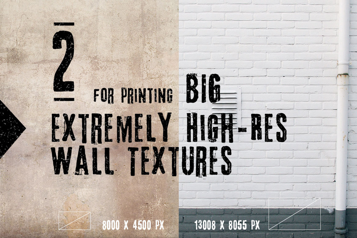 Extremely High Res Wall Textures, a Texture Graphic by Fresh Design Elements (Photo 1 of 3)