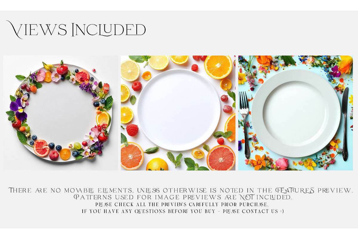 Plate Mockups PNG & PSD, a Mockup by mock-ups (Photo 2 of 12)