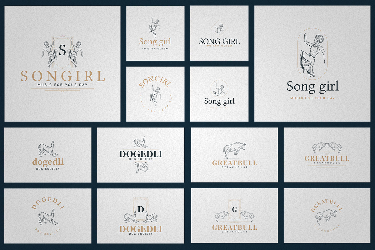 Art Deco Collection - Fonts, Vectors, a Serif Font by VP Fonts (Photo 14 of 23)