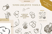 Modern Floral Poster Big Collection, a Texture Illustration by Laras Wonderland (Thumbnail 17 of 27)