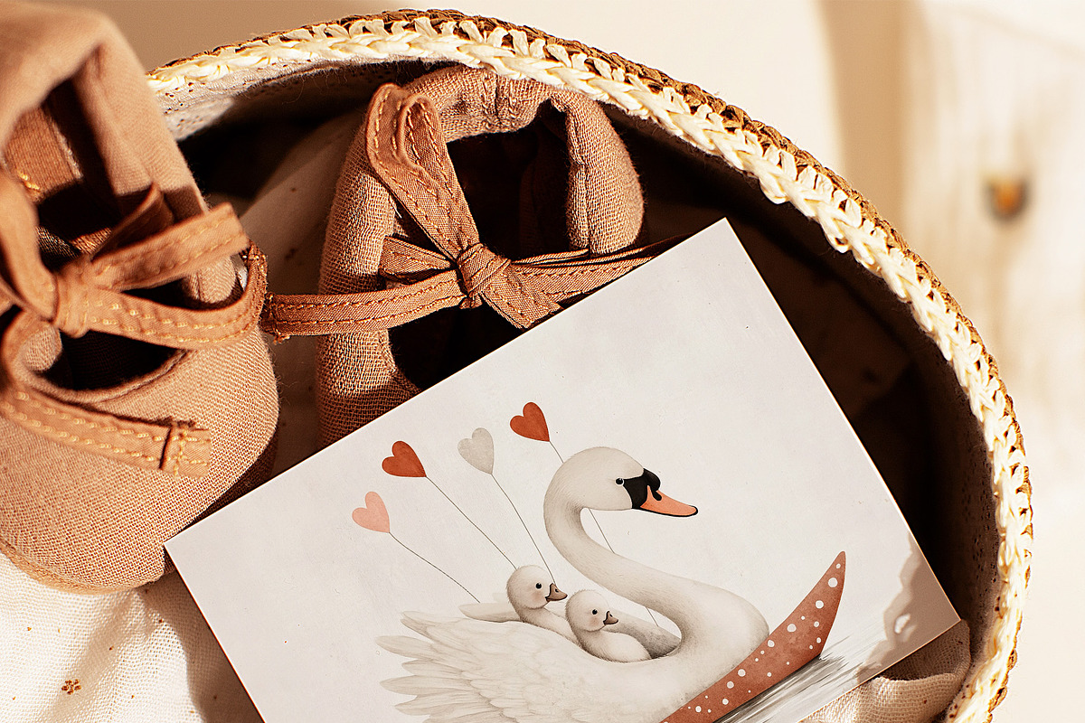 Tender Bonds–Mom&Baby Animal Prints, a Graphic by Alona Roshka (Photo 8 of 14)