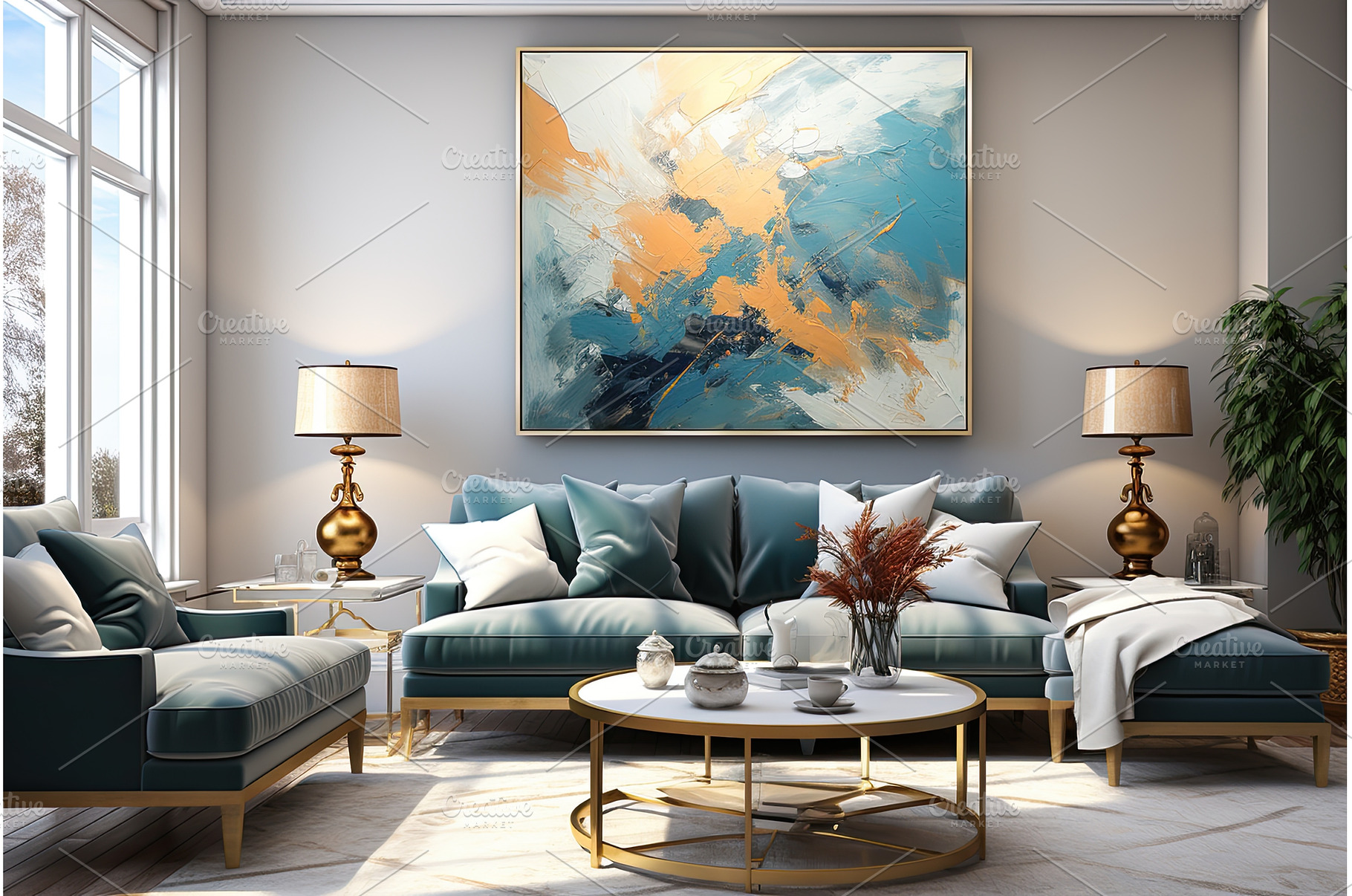 Interior of luxury home, an Architecture Photo by Neirfy