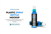 Plastic Spray Bottle Mockup, a Packaging Mockup by artBit Design Studio (Thumbnail 1 of 2)