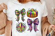 Mardi Gras Coquette PNG, an Illustration by Creative Art (Thumbnail 3 of 6)
