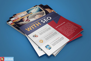 Flat Seo Flyer