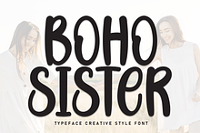 Boho Sister | Script Font