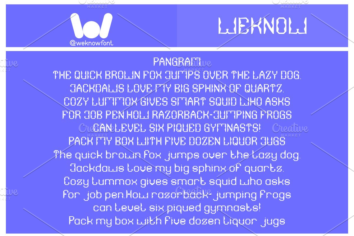 Scientific View font, a Font by weknow (Photo 6 of 8)