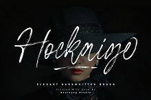 Hockaige - Elegant Handwritten Brush