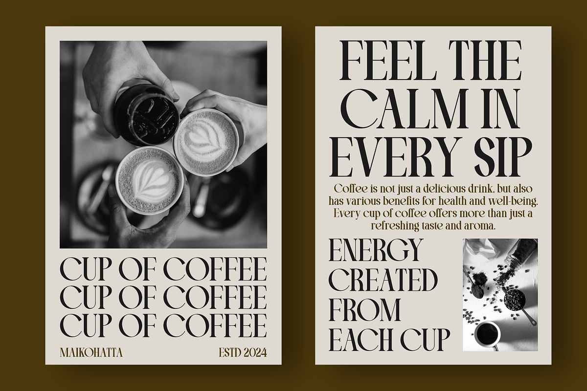 Rekbin - Modern Serif Typeface preview 3