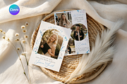 Graduation 2026: Blue Wildflowers, an Invitation Template by MockupWizard (Thumbnail 1 of 3)