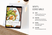 Cookbook Recipe Book Template, a Magazine Template by ShopRShop (Thumbnail 5 of 9)